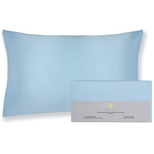 Light Grey Mulberry Silk Pillowcase